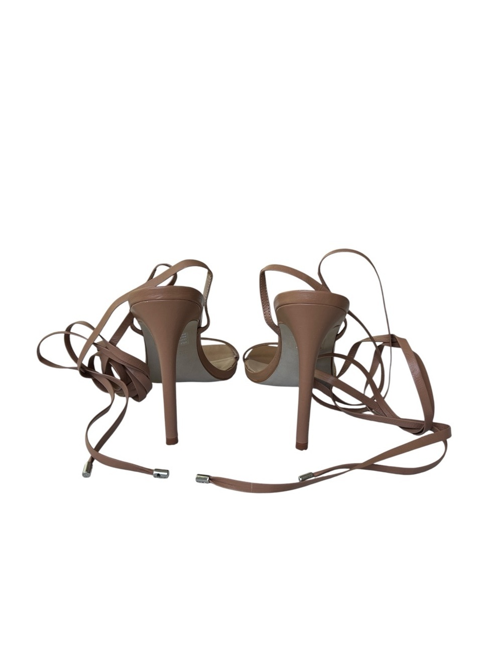 Steve Madden Tan Brown Strappy Heels - Picture 6 of 7